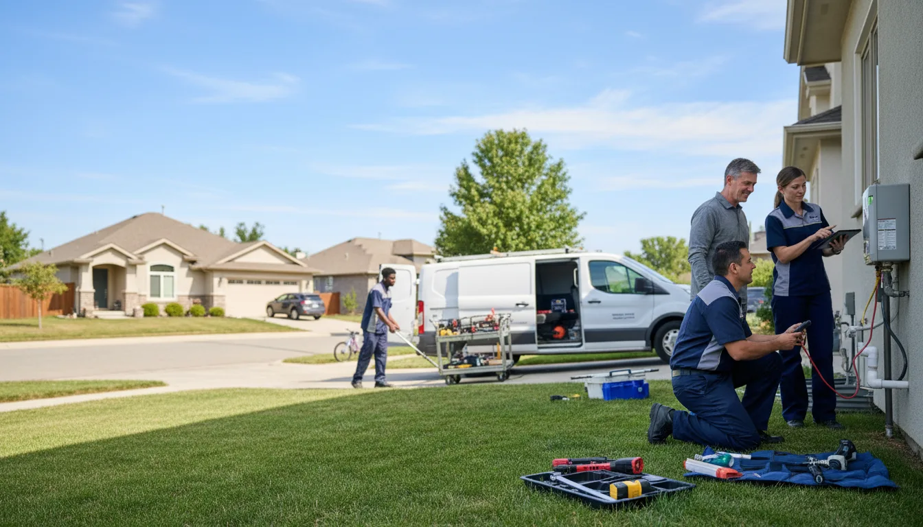Tankless water heater service in East Millsboro, PA
